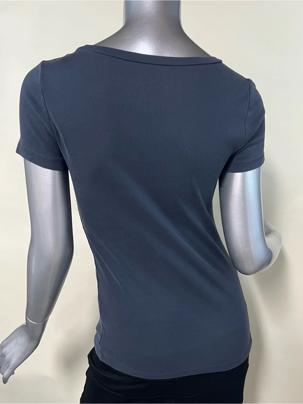 J. Crew Perfect Fit Short Sleeve 100% Cotton T-Shirt Charcoal Grey Size Small